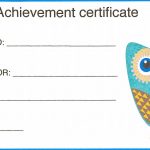 Certificate for Kid Template