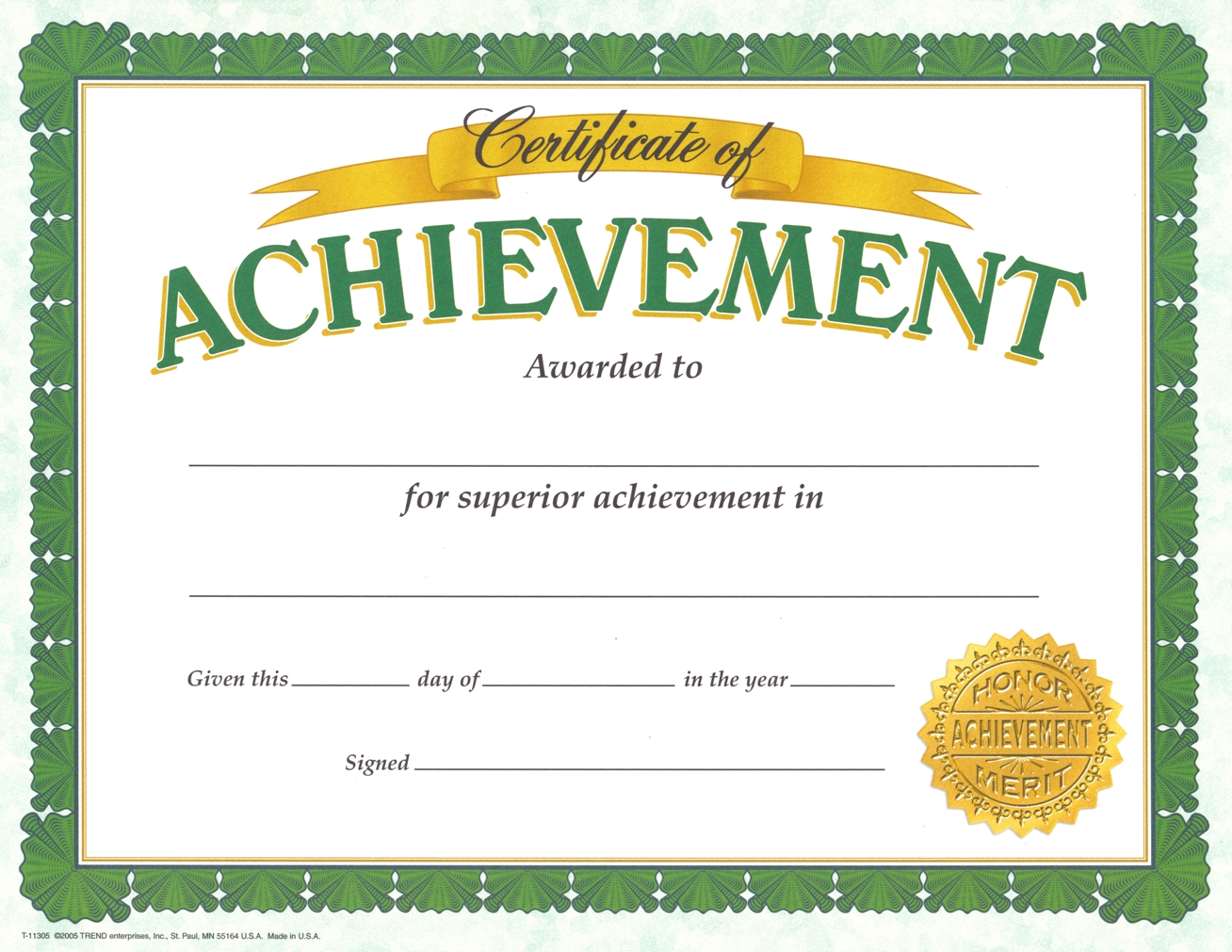 Achievement Certificate Template from certificatetemplates.info