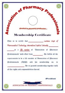 Pharmacy Technician Certificate Template